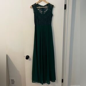 Miusol Dress - dark green